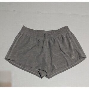 Adidas AEROREADY Lightweight Pull On Active Athletic Shorts Womens Size M Gray